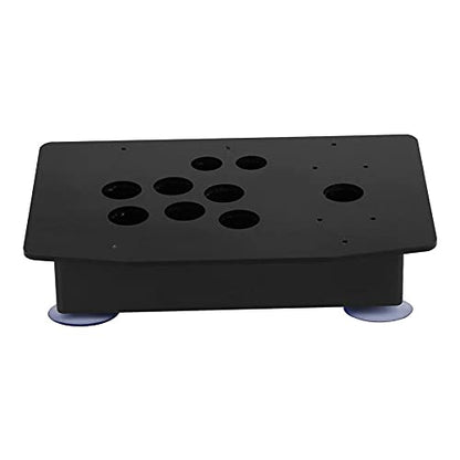 DIY Black Arcade Joystick Replacement Acrylic Panel Case Handle for Arcade Game Kit Sturdy Construction Easy to Install