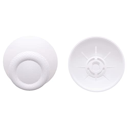 eXtremeRate White Replacement Thumbsticks for PS5 Controller, Custom Analog Stick Joystick for PS4 Controller Universal - color: White