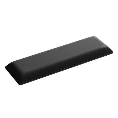 GLORIOUS Gaming Padded Keyboard Wrist Rest (Compact, 1" Thick) - Anti-Fray Stitched Edges, Smooth Cloth Surface, Anti-Slip Rubber Base, Medium Firmness, 13" x 4" x 1" - Black