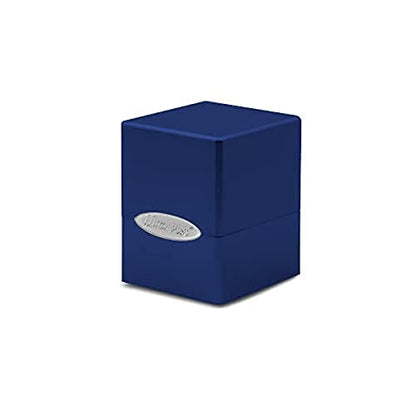 Ultra Pro - Satin Cube Deck Box - Pacific Blue - color: Pacific Blue