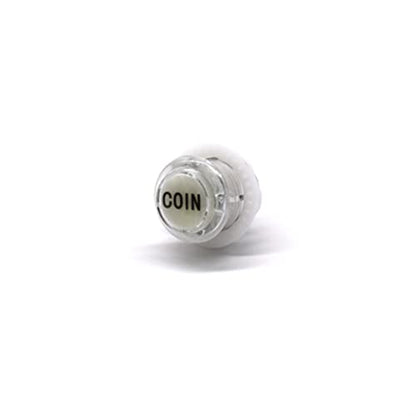 Arcity 4 Pcs/Lot 24mm Arcade LED Push Buttons Illuminated Start Select Coin Exit Lit with Microswitch for Arcade Machine Games Console Parts 5V White New - color: START SELECT COIN EXIT