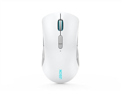 Lenovo Legion M600 RGB Wireless Gaming Mouse – 16,000 DPI, 9 Programmable Buttons, 200-Hour Battery Life, 50-Million Clicks Durability – Ambidextrous Computer Mouse (Stingray) - color: Stingray, size: Large | Ambidextrous, style: M600