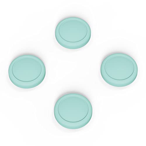 eXtremeRate PlayVital Joystick Caps for Nintendo Switch, Thumbstick Grips for Switch Lite, Analog Cover for OLED Joycon Thumb Grip Caps - Misty Green - color: Misty Green