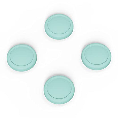 eXtremeRate PlayVital Joystick Caps for Nintendo Switch, Thumbstick Grips for Switch Lite, Analog Cover for OLED Joycon Thumb Grip Caps - Misty Green - color: Misty Green