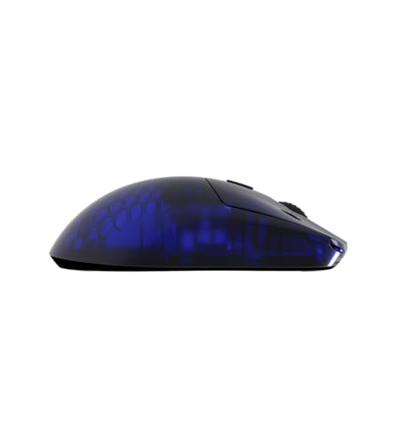 G-Wolves HTX ACE Wireless Gaming Mouse (Non-Honeycomb, Sapphire Blue) - color: Sapphire Blue, style: Non-Honeycomb