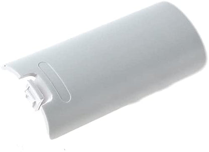 Battery Back Cover Case Door Sell Lid for Wii Remote Controller Replacement (White) - color: White