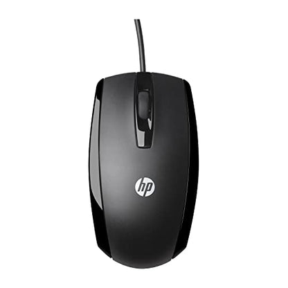 HP E5E76AA#ABA X500 - Wired USB Mouse for Windows PC Desktop, Laptop, Notebook, Mac, computerand Chromebook, for Righty or Lefty Use ,Black - style: Classic