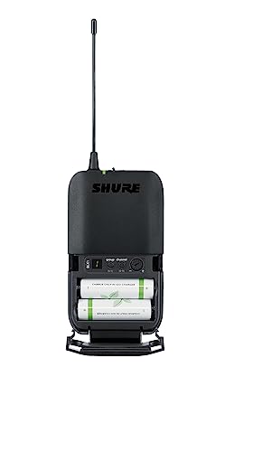 Shure BLX188/CVL Dual Lavalier Audio System H11 Band (572–596 MHz) – BLX88 Dual Receiver, (2) BLX1 Bodypacks & (2) CVL Cardioid Lavalier Mics, Up to 14 Hr Battery, 300 ft Range | Dual-channel BLX88 receiver with CVL cardioid lavaliers for presentations, s