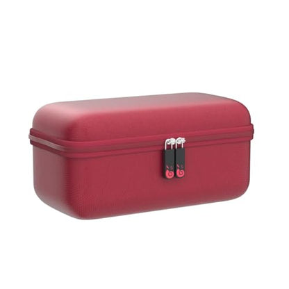 Hermitshell Hard Travel Case for Ortizan Portable Bluetooth Speaker IPX7 Waterproof Wireless Speaker (Wine Red) - color: Wine Red
