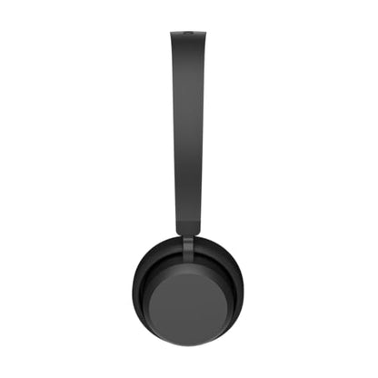 Lenovo Wireless VoIP Headset Teams Certified, Noise-Canceling Mic, Bluetooth 5.3 Multipoint, USB-A Receiver, 31-Hour Talk & 60-Hour Playback, Lightweight Over-Ear Design, Replaceable Earcups - style: Wireless - ENC (Teams)