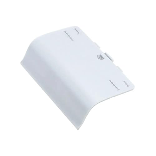 1PCS Battery Cover Back Door Lid Shell Case Replacement for Xbox One Elite 1 Controller Repair Part Accessories (White) - color: White