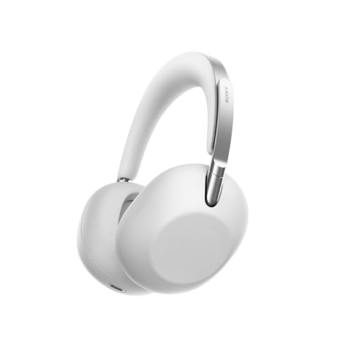 Sony 1000X THE COLLEXION Wireless Noise Cancelling Headphones, Platinum | Luxury Comfort with Curated Materials, HD NC Processor QN3, 12 Microphones, Mastered by Engineers, Up to 24 Hrs of Battery - color: Platinum