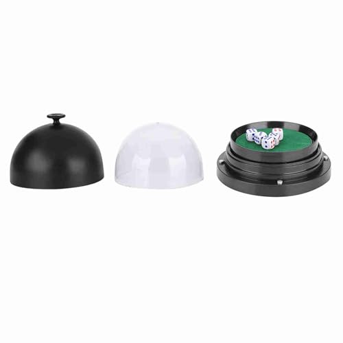 Automatic Lucky Dice Rollers Cup with 5 Dices, for Ktv Pub Bar Family Party Games