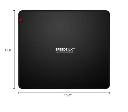 FANTECH Agile MP353 Medium Gaming Mouse Pad - SPEEDSILK Mat, 350x300x4mm - size: Medium(13.8''x11.8'')