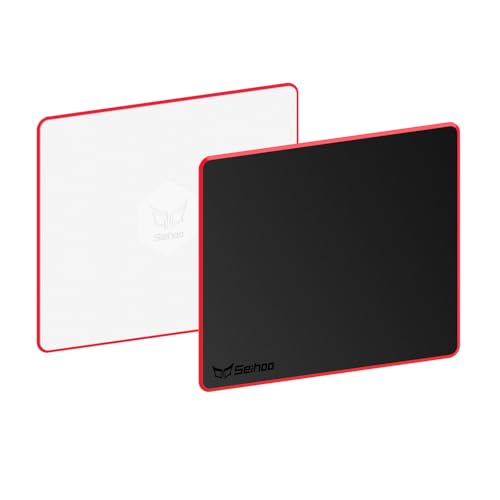 Plastic Resin Hard Mouse Pad Premium Esports Waterproof Ultra Smooth No Irritating Smell Environment Fast and Accurate Control for Office and Gaming Laptop(11.87x9.45in) - size: 11.8L x 9.5W inches