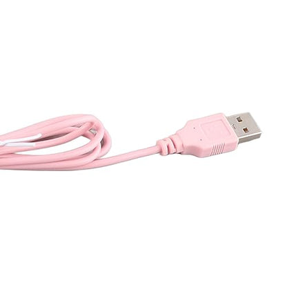 Silent Keyboard Mechanical Membrane USB Wired 104 Keys Adjustable Bracket Ergonomic Design for Laptop Home Office Gaming 45.5x14.7cm (Pink) - color: Pink