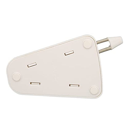 Gaming Mouse Bungee, Antirust Spring Arm No Drag Wire Control Lightweight Portable Universal Mouse Cable Holder, Anti Slip Heavy Duty Stability Design Durable for Esports(White) - color: White