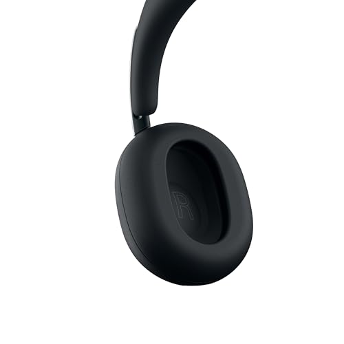 Sony 1000X THE COLLEXION Wireless Noise Cancelling Headphones, Black | Luxury Comfort with Curated Materials, HD NC Processor QN3, 12 Microphones, Mastered by Engineers, Up to 24 Hrs of Battery - color: Black