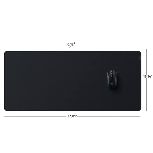 Razer Strider Chroma Hybrid Gaming Mouse Mat with Chroma RGB | Hybrid Soft/Hard Mat, 19 Razer Chroma RGB Lighting Zones, Warp and Water-Resistant, Anti-Slip Base, Seamless Edges - color: Chroma, size: 16.1L x 37W inches