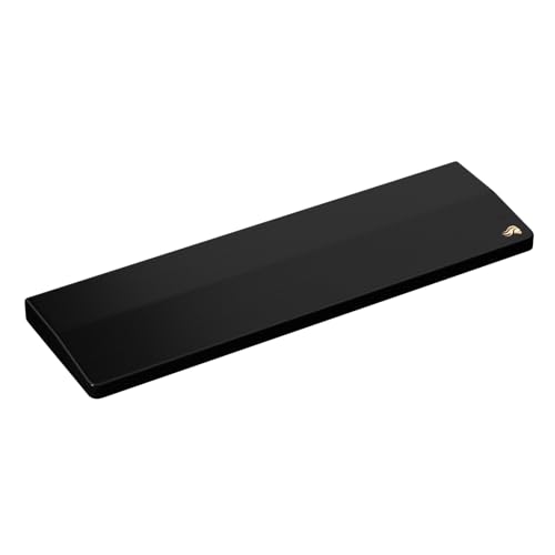 GLORIOUS Gaming Wooden Keyboard Wrist Rest (Compact) - White Ash Wood, Medium-Coarse Grain, Smooth Surface, Sweat & Oil Resistant, Easy Clean, Anti-Slip Rubber Base, 13" x 4" x 0.79" - Onyx - color: Onyx, size: Compact Keyboard Wrist Rest
