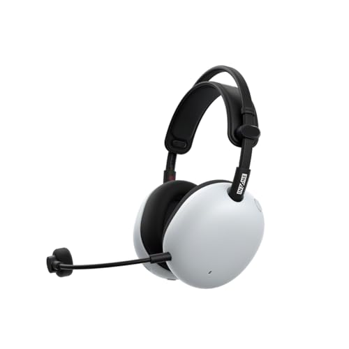 Sony INZONE H9 II Wireless Noise Cancelling Gaming Headset, White | Lightweight, WH-1000XM6 Drivers, Detachable Cardioid Mic, 2.4GHz/BT/3.5mm, Soft Case, PC/PS5/Switch/Mobile, 30 Hr Battery - color: White