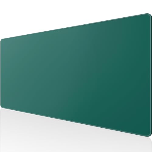 KTRIO Large Gaming Mouse Pad, Desk Mat, 31.5 x 15.7 in, Forest Green, XXL | Smooth Micro-Weave Surface, Artistic Pattern Design, Non-Slip Rubber Base, Durable Stitched Edges, Office & Home Use - color: Forest Green, size: 31.5l X 15.7w Inches