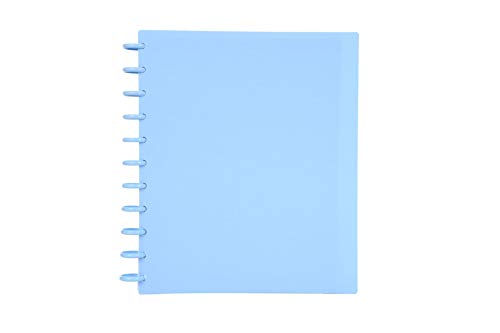 Talia Discbound Notebooks, Planner, Customizable, (Arctic Ice w/Arctic Ice Discs, Letter (8.5in x 11in)) - color: Arctic Ice W/Arctic Ice Discs, size: Letter (8.5in x 11in)