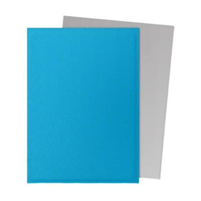 Dragon Shield | Matte Dual Standard Size Card Sleeves | 100ct - Smooth & Tough Premium TCG Sleeves - Compatible with Pokemon, One Piece, and Magic: The Gathering | Sky Blue & Silver - color: Sky Blue & Silver
