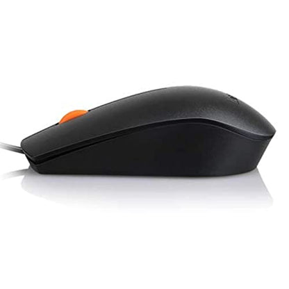 Lenovo GX30M39704 300 - Mouse - Right and Left-Handed - Wired - USB - for 320 Touch-15, 320-14, 320-17, 520-22, 520-24, 520-27, 720-18, Legion Y520-15, V110-15 Black (Pack of 2) - color: Black 300 (Pack of 2)