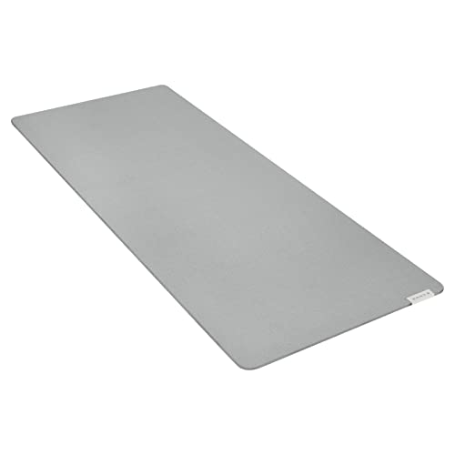 Razer Pro Glide Soft Mouse Mat, Textured Micro-Weave Cloth, White, XXL | Thick, High-Density Rubber Foam, Anti-Slip Base - size: 16.1L x 37W inches
