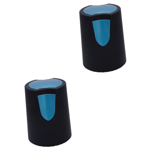 VICASKY 2pcs Plastic Game Dice Cup Premium Dice Storage Container for Ktv Bars and Table Games Stylish Design Plastic Material and Family Fun