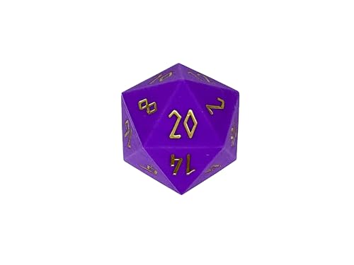 Avalanche Boulder – Mystery Boulder 55mm Silicone D20 | Oversized Bouncy Dice for Tabletop Gaming | Soft Silicone | Collectible Surprise Edition | Fun Gift for RPG & Dice Lovers