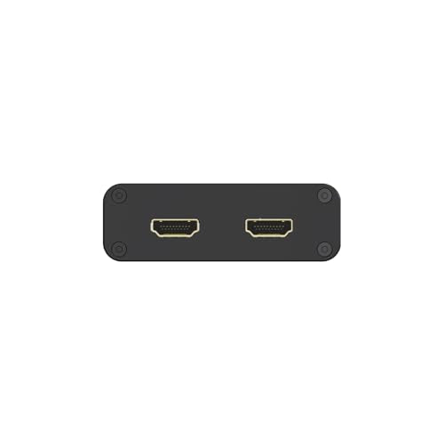 Dual HDMI Input to USB 3.0 Capture Card for livestreaming, 1080p60 Uncompressed Video Capture,3D Lut Output,Chroma Key,PS5/PS4/OBS/PC - style: Dual HDMI to UVC capture