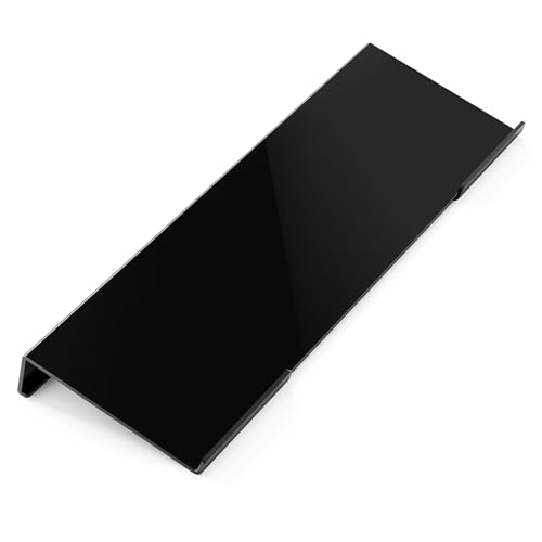 Computer Keyboard Wrist Rest Stand for Desktop(Black), Keyboard Riser | Ergonomic Acrylic Keyboard Holder, Non-slip Keyboard Hand Rest, Pain Relief for Typing, Multiple Colors - color: Black