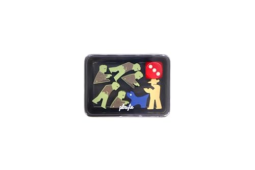 Component Tray (Set of 4) – Premium Board Game Organizer for Adults – Professional Token and Dice Storage for Tabletop RPG and Strategy Games – Sleek Portable Design