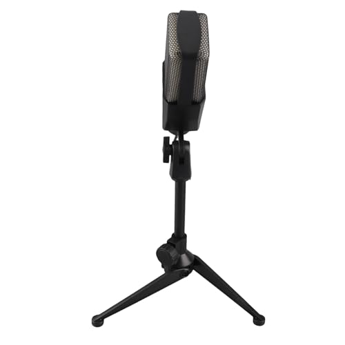 Fabater Gaming USB Microphone with RGB Light for Streaming Podcasting and Recording in Aluminum Alloy, 1 X Stand