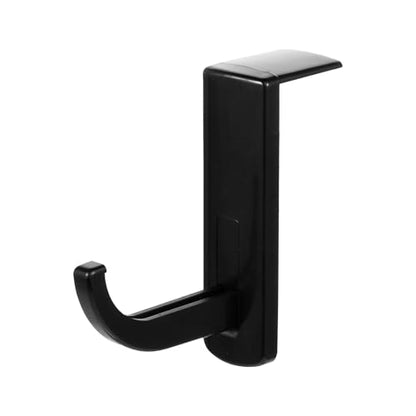 2pcs Monitor Headphone Stand Hook Headset Holder Hanger Adhesive Gaming Earphones Hanger Stick-on Support for Computer Over Ear Earphone Monitor Screen Edge Wall Mount Gaming Desk Accessories