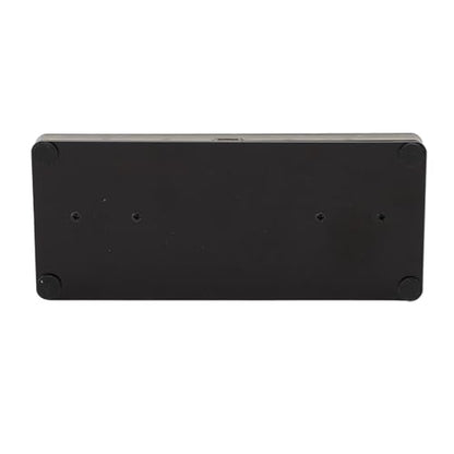 Tissting 12 Key Programmable Gaming Keyboard Black USB Mini | Compact RGB Backlit One-Handed Mechanical Keypad for Macros, Shortcuts, and Rhythm Games, 6.3x3.9in/16x10cm