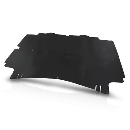 PIT66 Black Hood Insulation Pad 1/2" with Clips Compatible with Dodge Ram 1500 2500 3500 2002-2009 Heat Blanket - style: 2002-2008 Dodge Ram 1500 w/o Holes