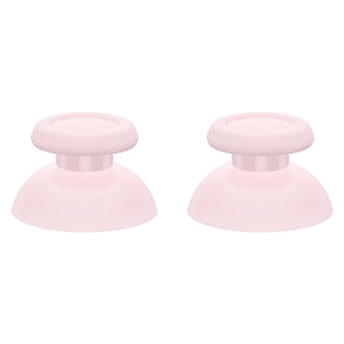 eXtremeRate Cherry Blossoms Pink Replacement Thumbsticks for PS5 Controller, Custom Analog Stick Joystick Compatible with PS5, for PS4 All Model Controller - Controller NOT Included - color: Cherry Blossoms Pink