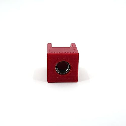 Microphone Mount for QuadCast, Mic Arm Adapter, Boom Arm Adapter, Replacement Part, Durable and Strong (Red) - color: Red
