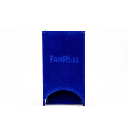 FanRoll Fold Up Dice Tower: Blue, Role Playing Game Dice Accessories for Dungeons and Dragons - color: Blue