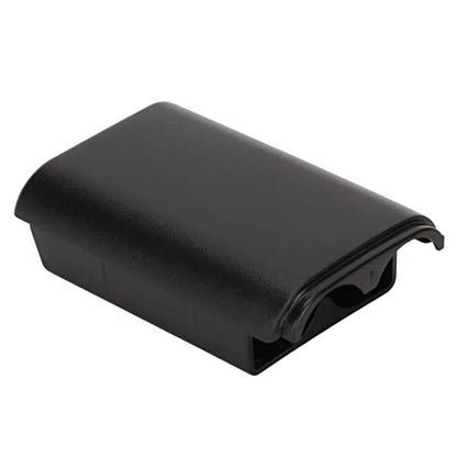 Game Console 360 Battery Cover, Wireless Controller Replacement ABS Plastic Shell Case for Game Console 360 Controller Battery Pack, Durable (Black) - color: Black