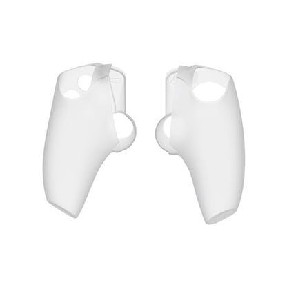 Split Protective Case Controller Silicone Case Cover for PlayStation Portal Console Silicone Scratch Resistant Cover Case Protective Skin Cover (White) - color: White