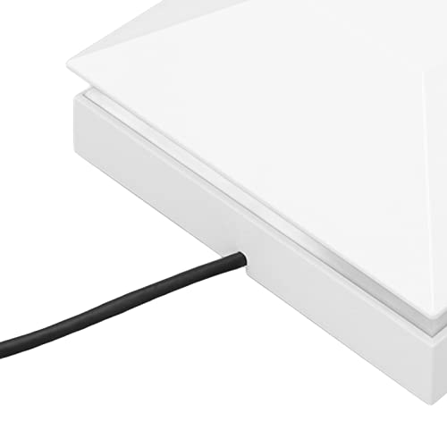 Console Cooling Fan Controller Charger Accessories Charging Station Cooling Station Cooling Fan Stand,Cooling Fan 12w Colorful Light Adjustable for Touch Console (White)