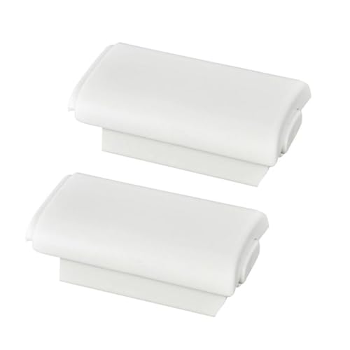 Plastic 2Pcs AA Battery Plastic Hard Back Cover Case Protector for Xbox 360 Controller
