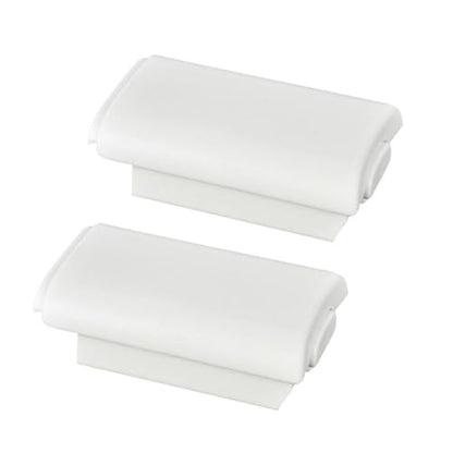 Plastic 2Pcs AA Battery Plastic Hard Back Cover Case Protector for Xbox 360 Controller
