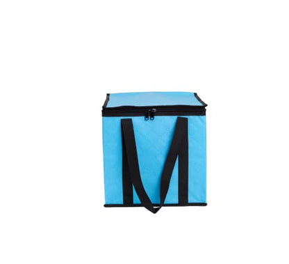 Allplay Lightweight Board Game Bag, Light Blue | Dual Layer Non-Woven Fabric, Carrying Handle, Zippered Lid, Water Resistant - color: Light Blue