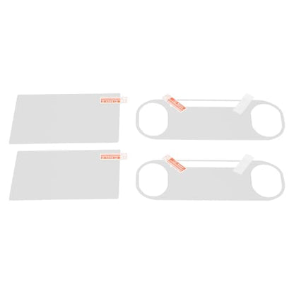YOUTHINK Handheld Gaming Screen Protector Handheld Gaming Screen Protector Tempered Glass 2 Pack HD Clear Front Back Film 9H Scratch Guard Fingerprint Resistance for 2000 Series Console