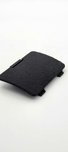 Wireless Game Controller Battery Cover Replacement – Compatible with Nintendo Switch Pro Controller And PowerA| Durable Battery Door Accessory Part - In Black or Grey 3d Print (Black) - color: Black